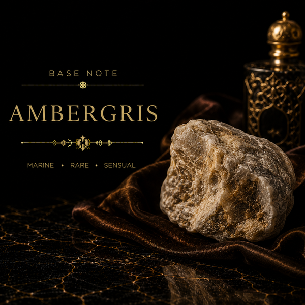 Ambergris, Leather, Woody Notes