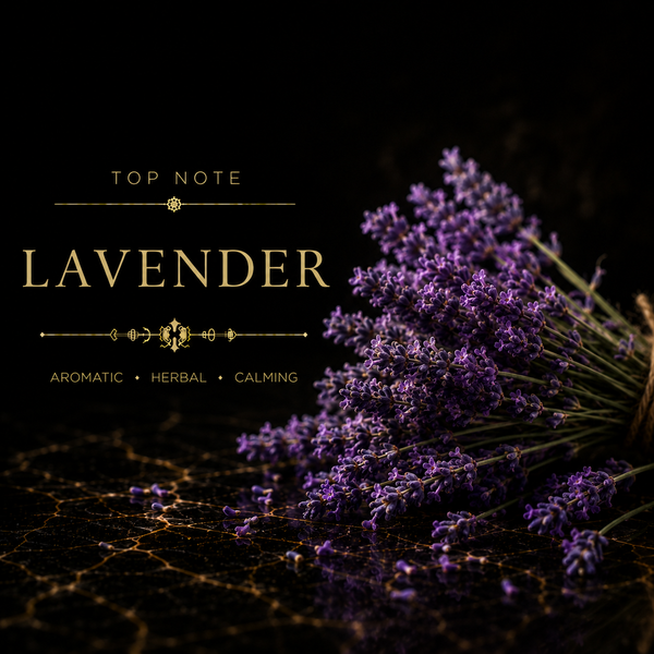 Saffron, Nutmeg, Lavender