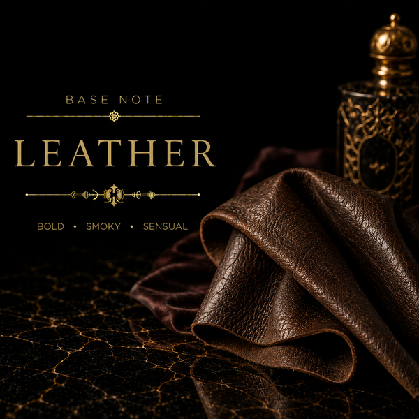 Ambergris, Leather, Woody Notes