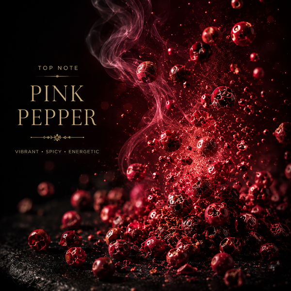 Pink Pepper, Orange Blossom, Pear