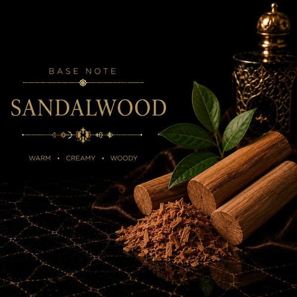 Patchouli, Sandalwood